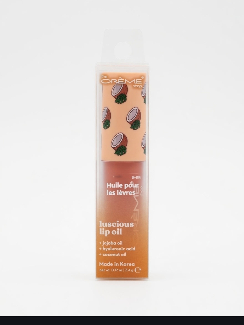 The Crème Shop Luscious Lip Oil - Coconut